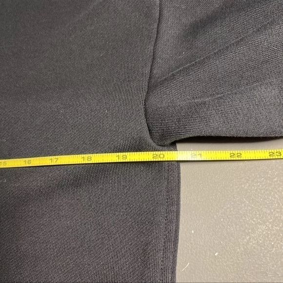 Everlane Puff Sleeve Organic Cotton Sweatshirt Dress Black Size XXS - Picture 8 of 12